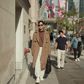 Brown Trench Coat 001