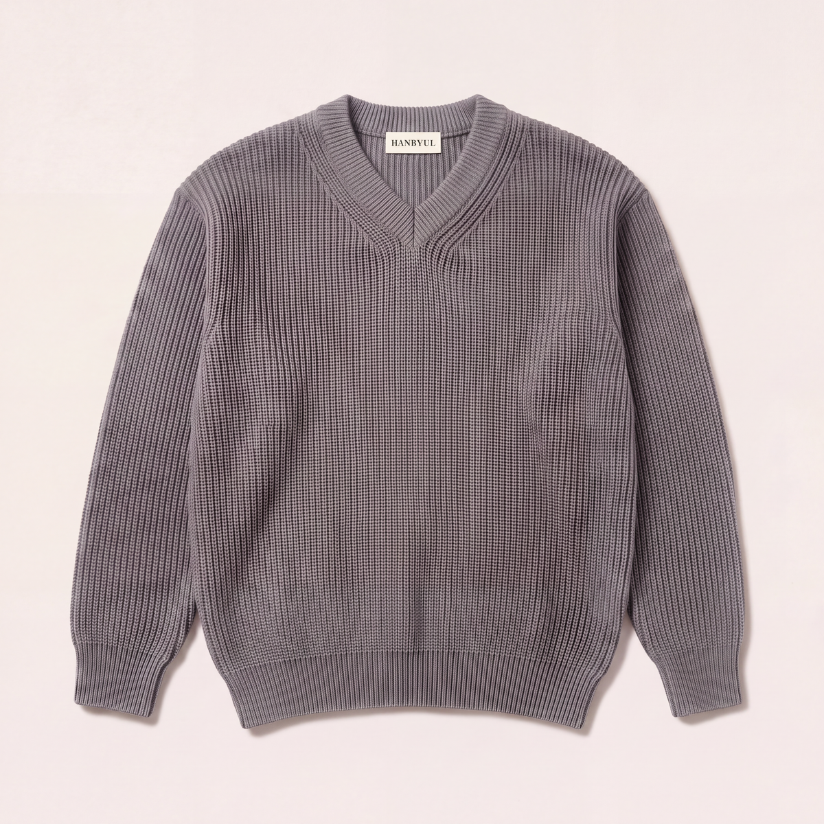 FW26 Essential V Neck Grey