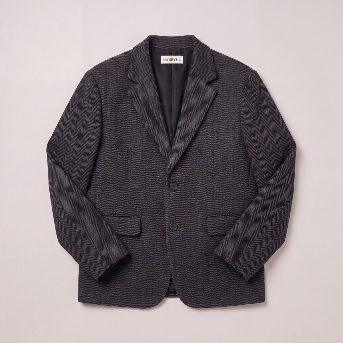 FW26 Relaxed Blazer Black