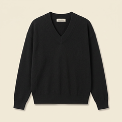 FW26 V Neck Black