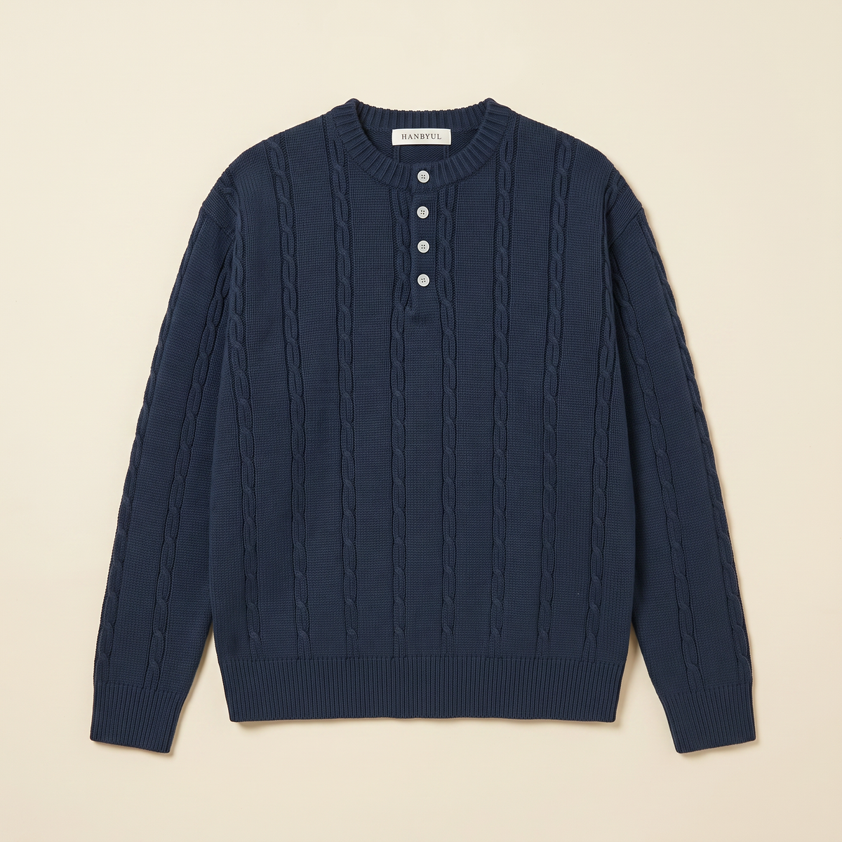 FW26 Henley Blue