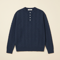 FW26 Henley Blue