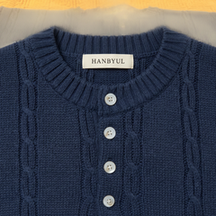 FW26 Henley Blue