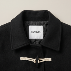FW26 Cable Coat Black