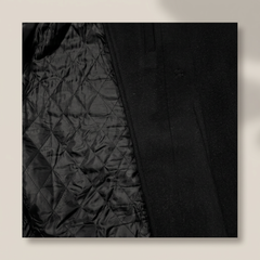 FW26 Cable Coat Black