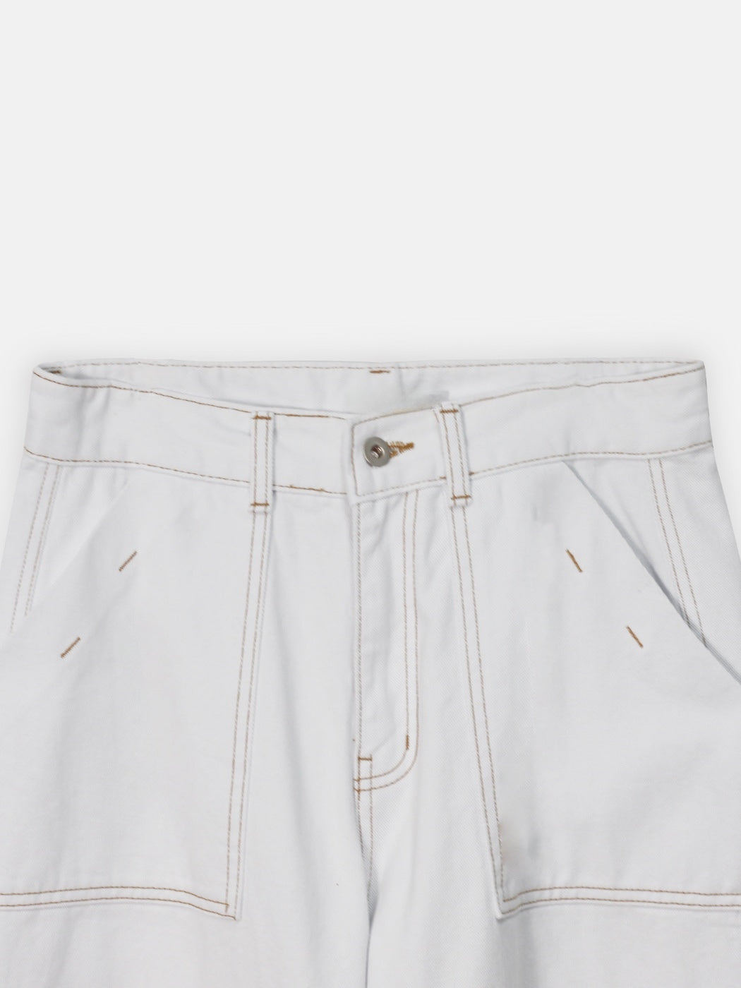 Balloon Pants White 001