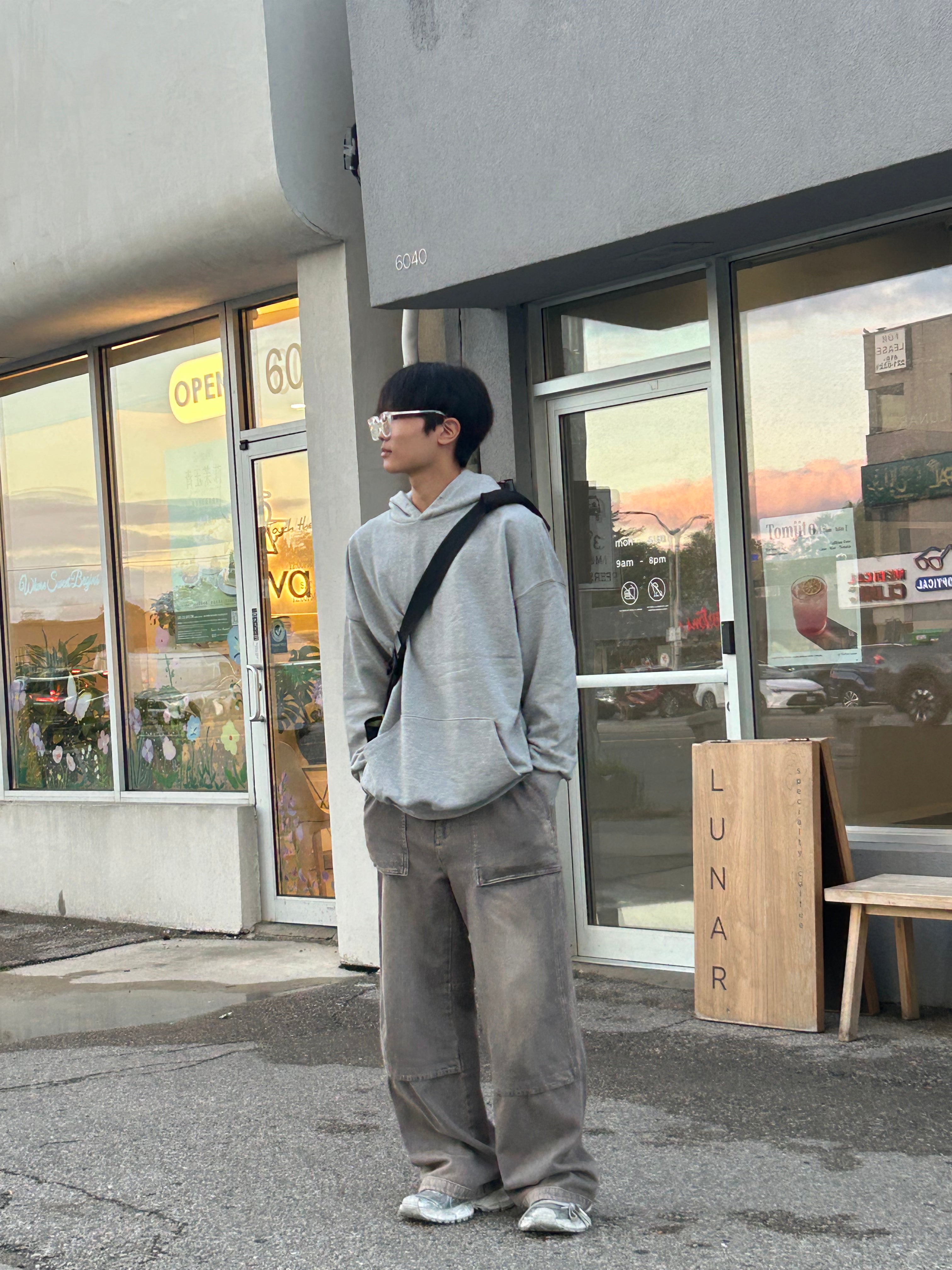 Grey Hoodie 003