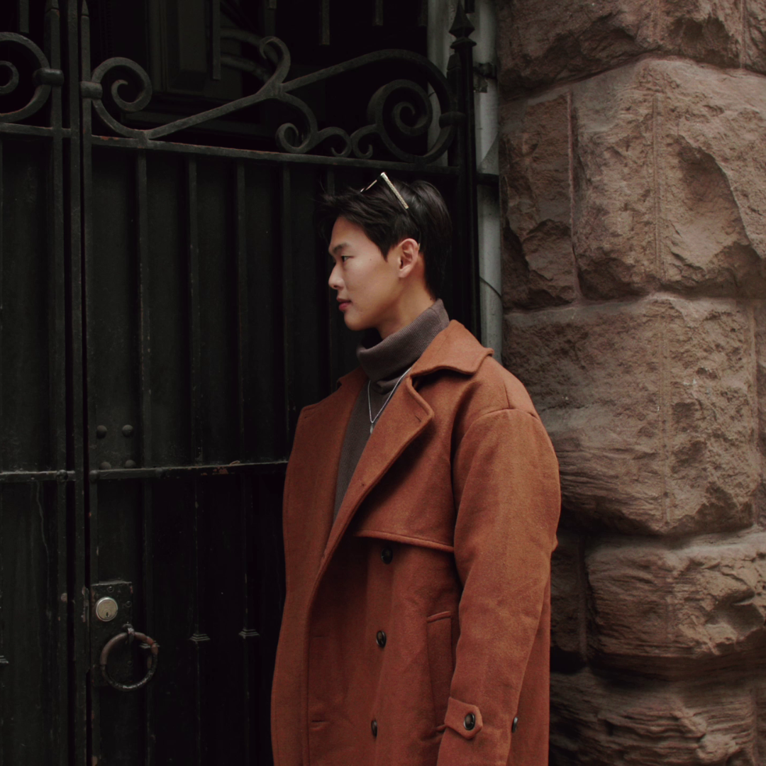 Brown Wool Coat 003