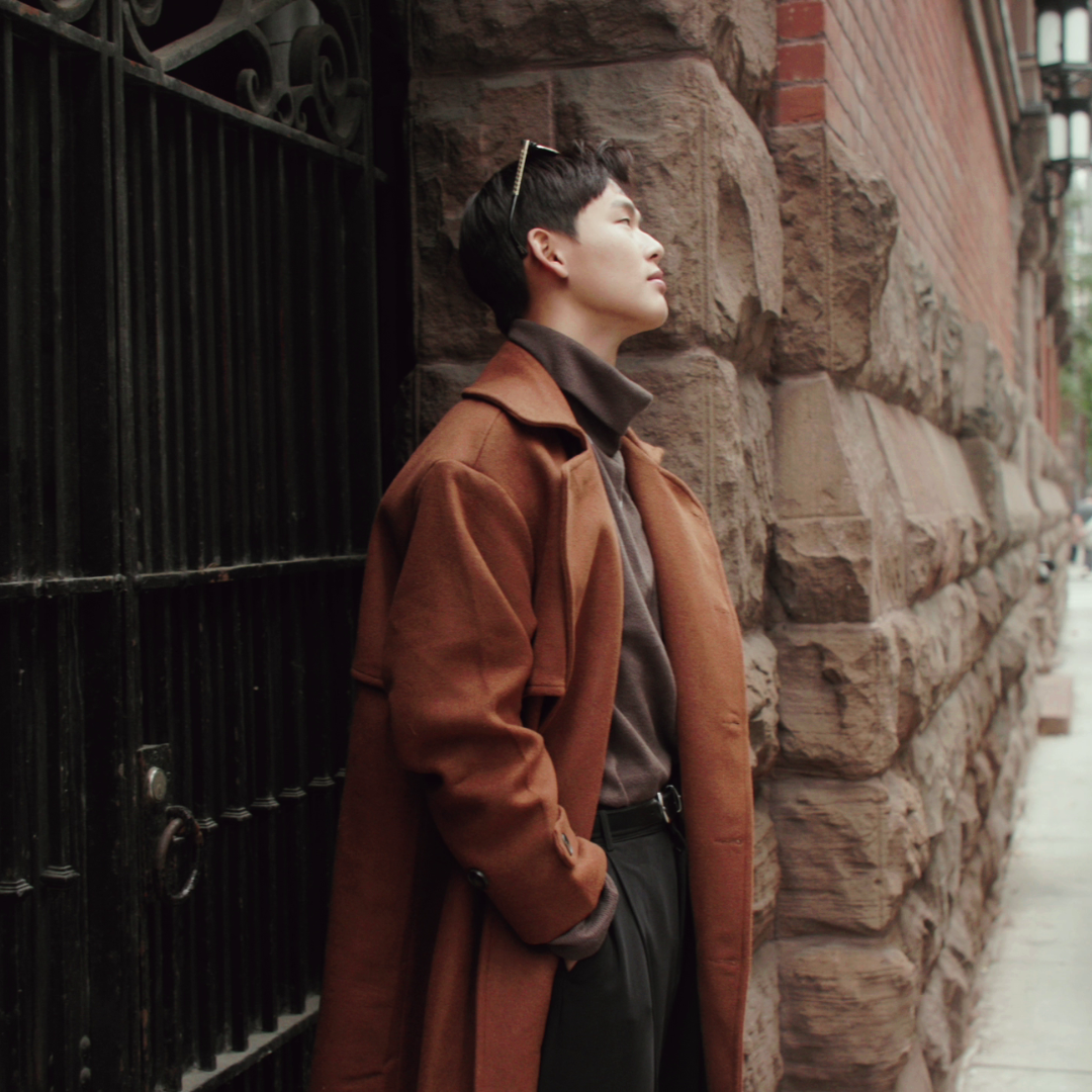 Brown Wool Coat 003