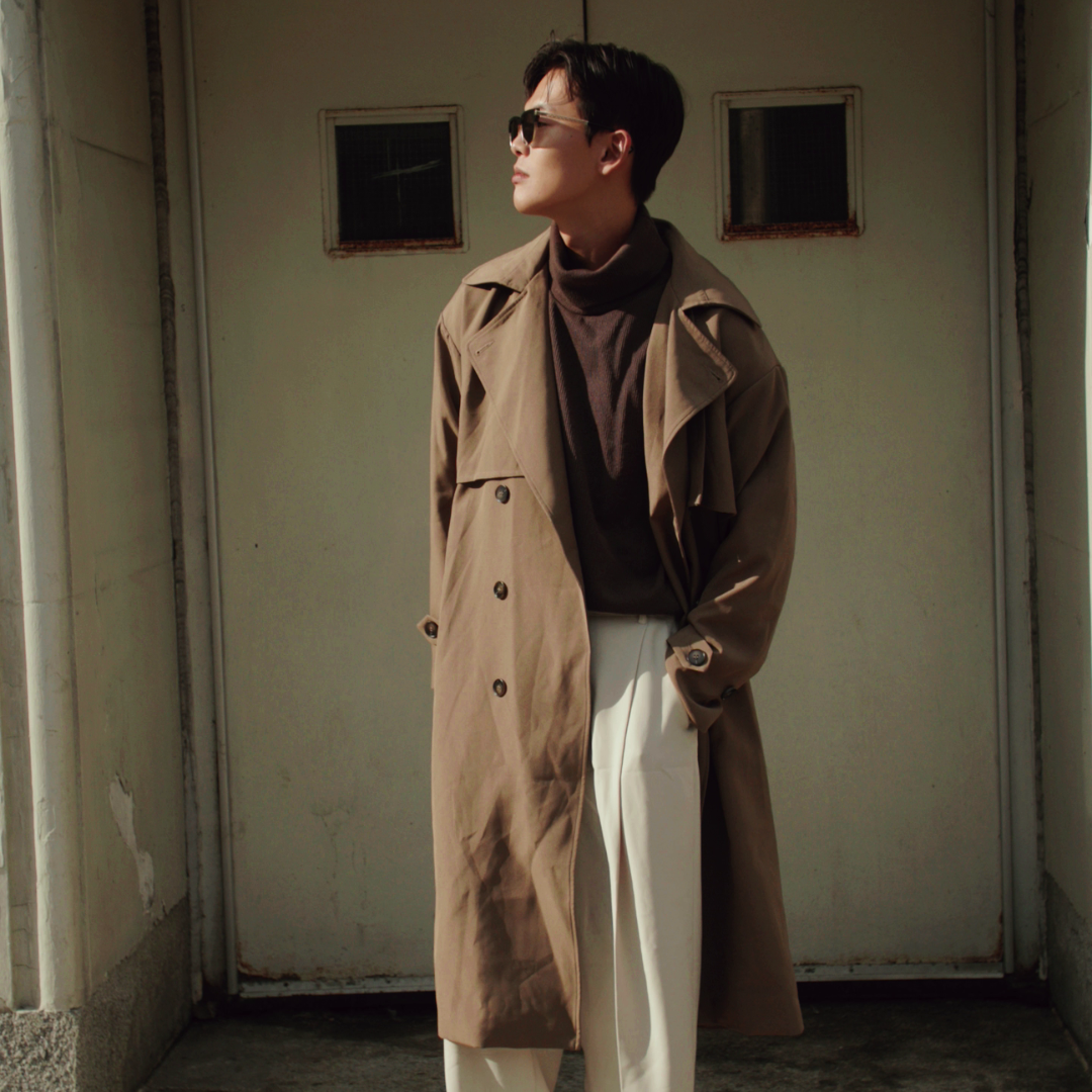 Brown Trench Coat 001