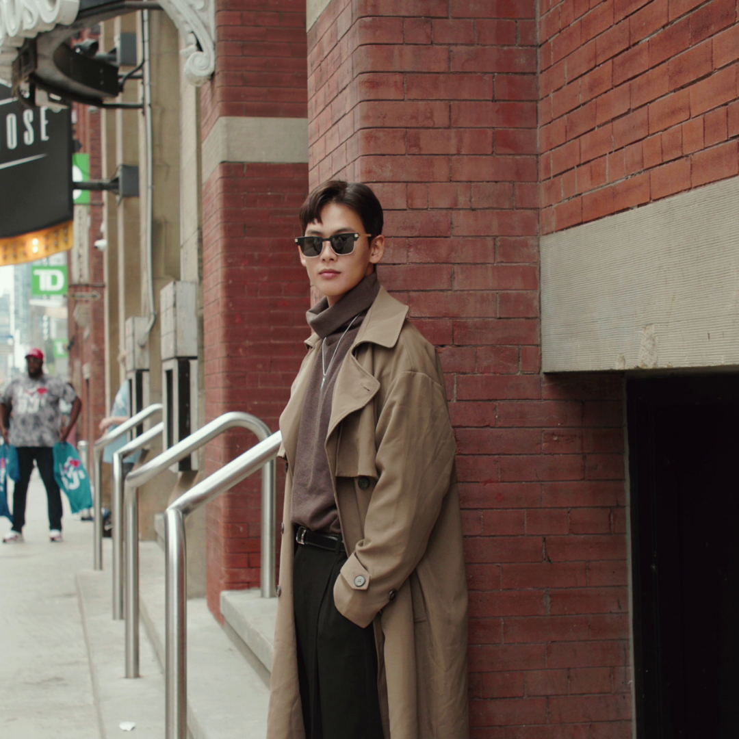 Brown Trench Coat 001