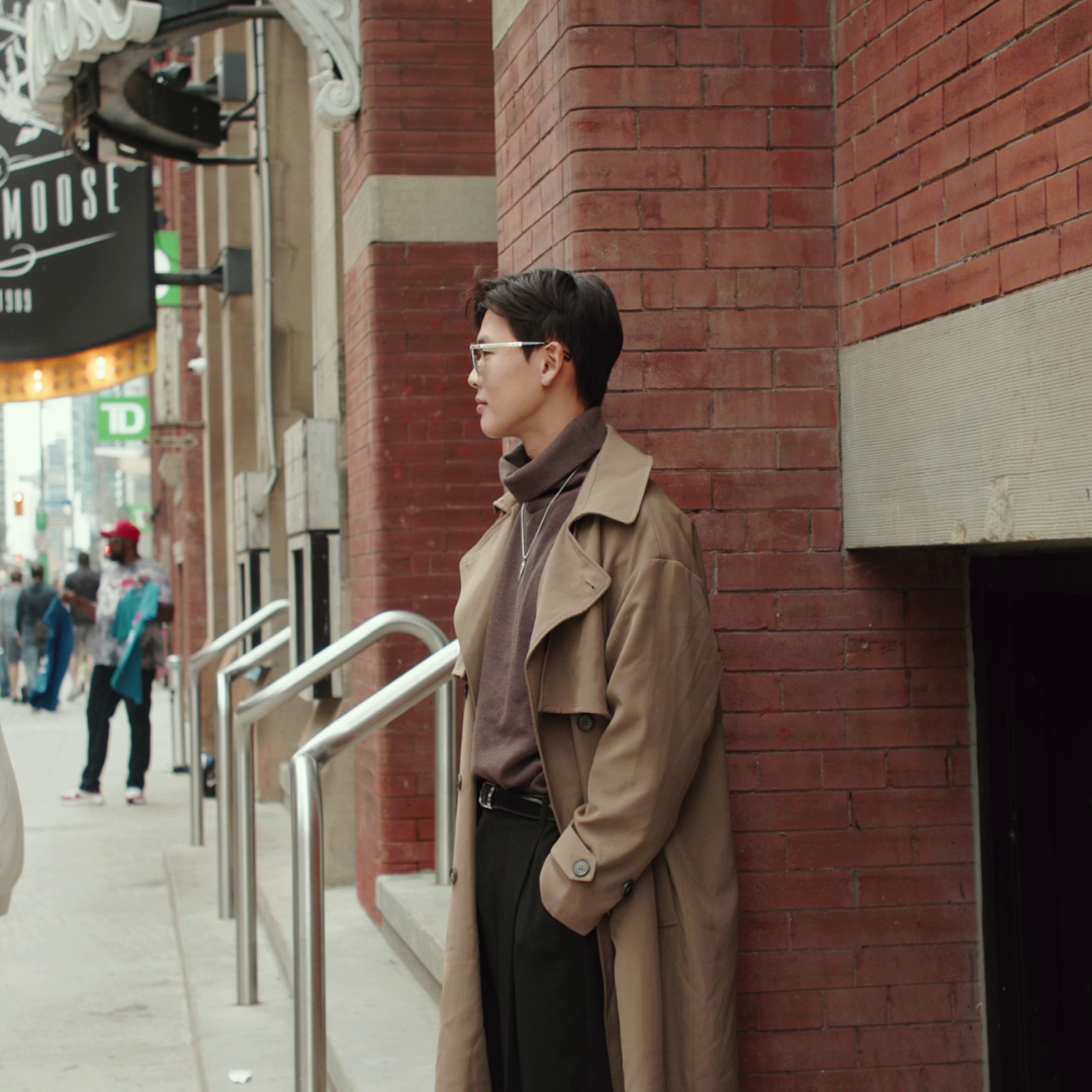 Brown Trench Coat 001