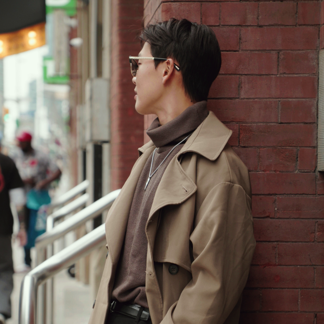 Brown Trench Coat 001