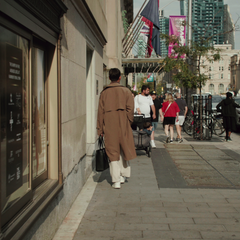 Brown Trench Coat 001