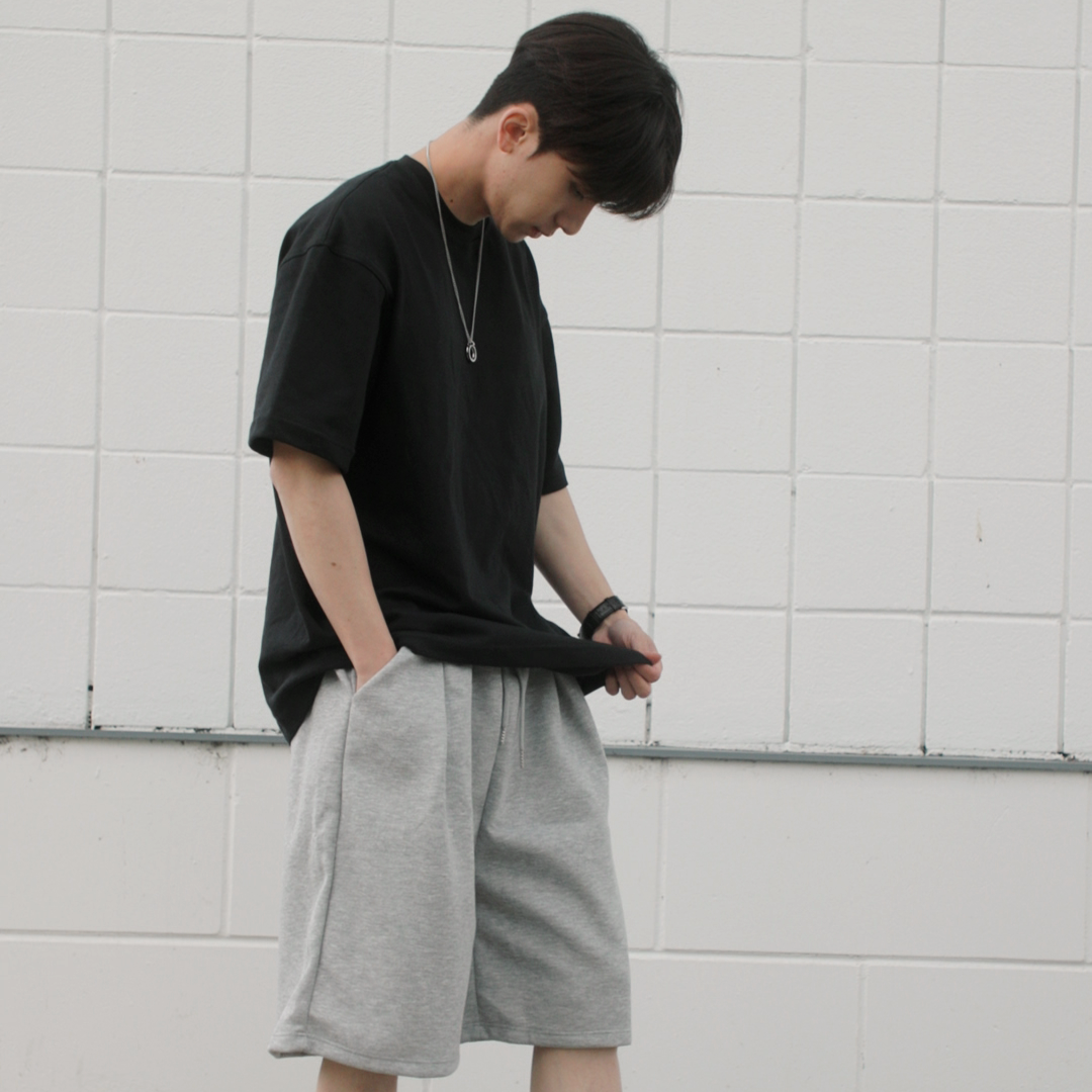 Bermuda Sweatshorts Gray 001